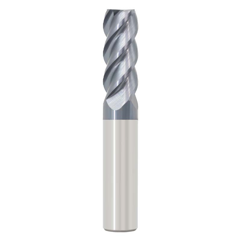 50-Degree Tungsten Steel Milling Cutter, Four-Flute Flat-Bottom Straight Cutter, Carbide Cnc Tool, Stainless Steel Machining End Mill