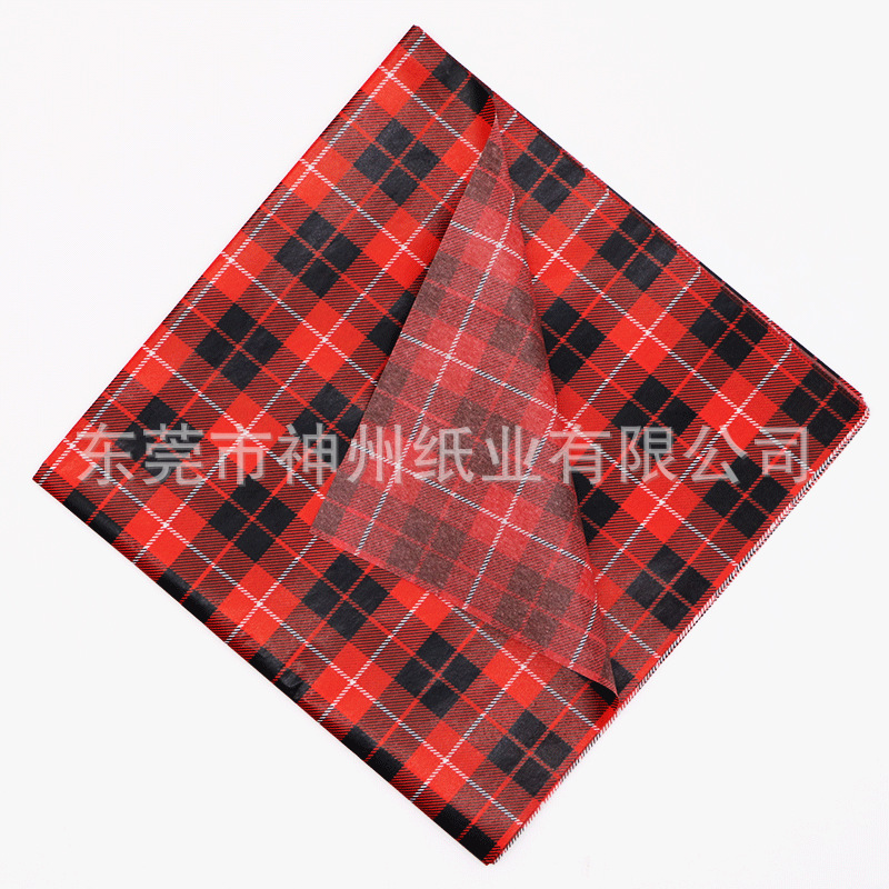 17G copy paper printing logo copy paper white color pear paper clothing gift toy wrapping paper customization