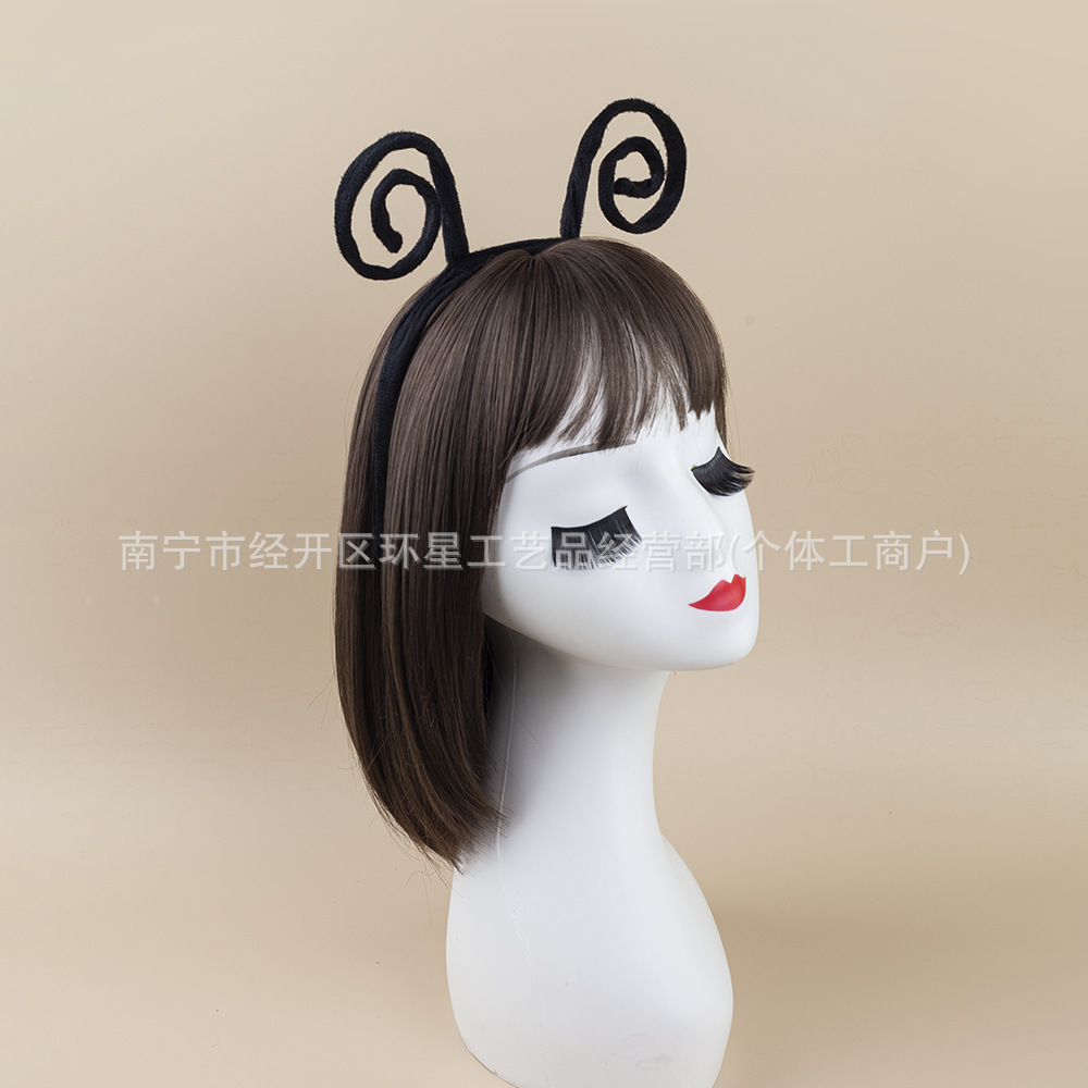 Halloween Headband DIY Butterfly Headband Ant Tentacles Headdress Small Butterfly Tentacles Toddler Performance Kidsren's Headband