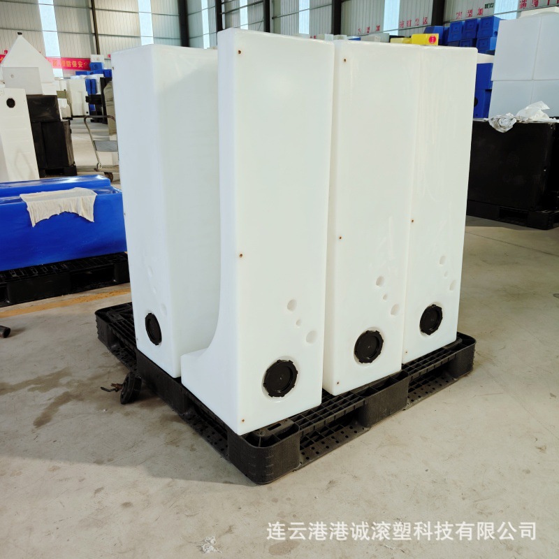 85L Special-Shaped Product Rv Water Tank, Back-Mounted Black Water Tank, Trailer Sewage Tank, Wheel Hub Water Tank