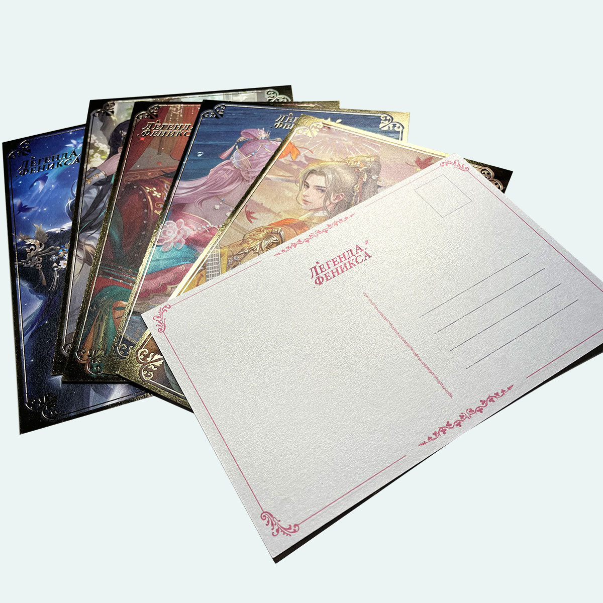 Postcard Printing Campus Graduation Postcard Film Star Scenic Spot Postcard No Ready Stock Printing Paper