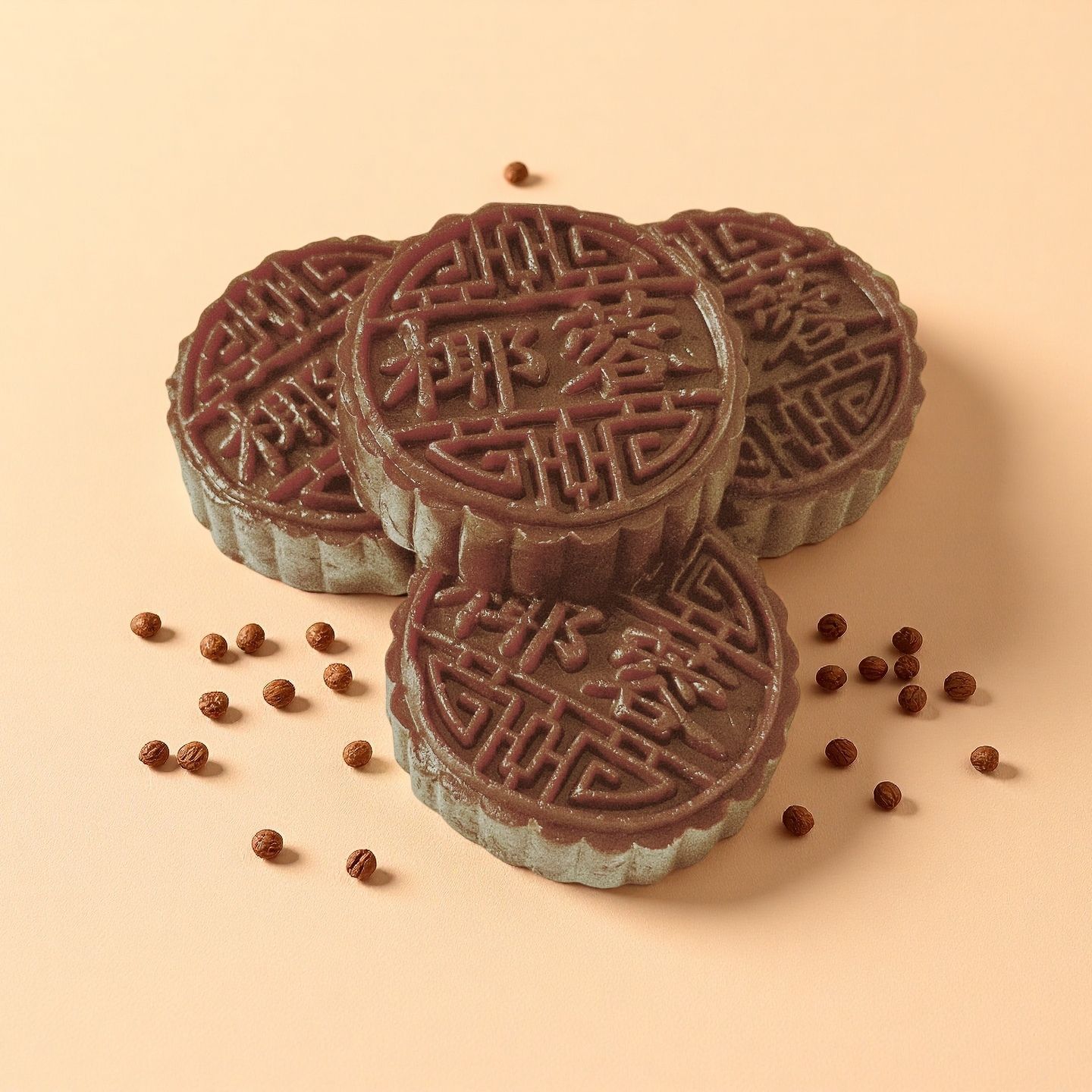 Dai Xiangyuan Buckwheat Coconut Mooncake Dessert Snack Breakfast No Added Cane Sugar Cantonese Mooncake Wholesale Soft