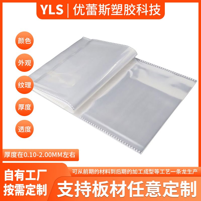 Factory wholesale card book inner page transparent Milky White 4 palace 6 palace 3 hole black storage loose-leaf replacement core a5