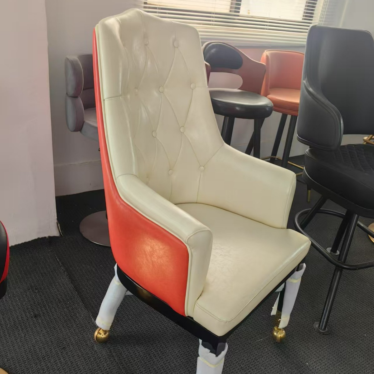 Factory Wholesale Deals Casino Chairs Las Vegas Macau Tiger Chairs Baccarat Chairs Cambodia Casino Chairs