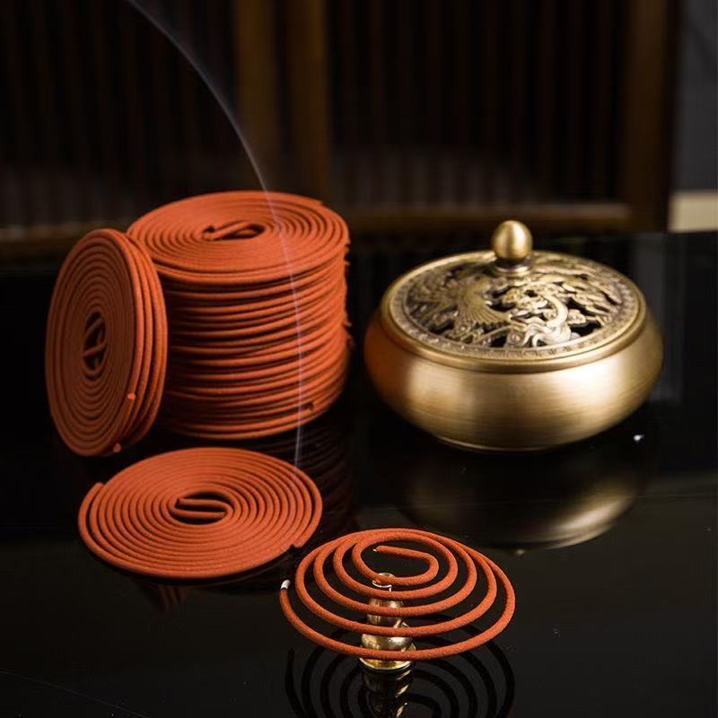 Incense Blue Gift Box with Goose Pear Incense, Agarwood, Sandalwood, Buddhist Incense, Sleeping Incense, Yoga Supplies, Nha Trang Agarwood