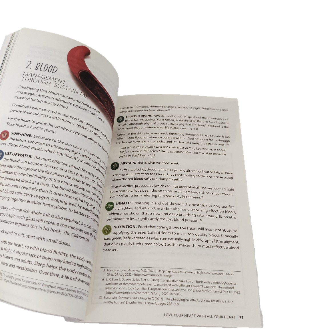 Natural Therapy Saves English Version Sustain Me by Barbara Neil Barbara Neil