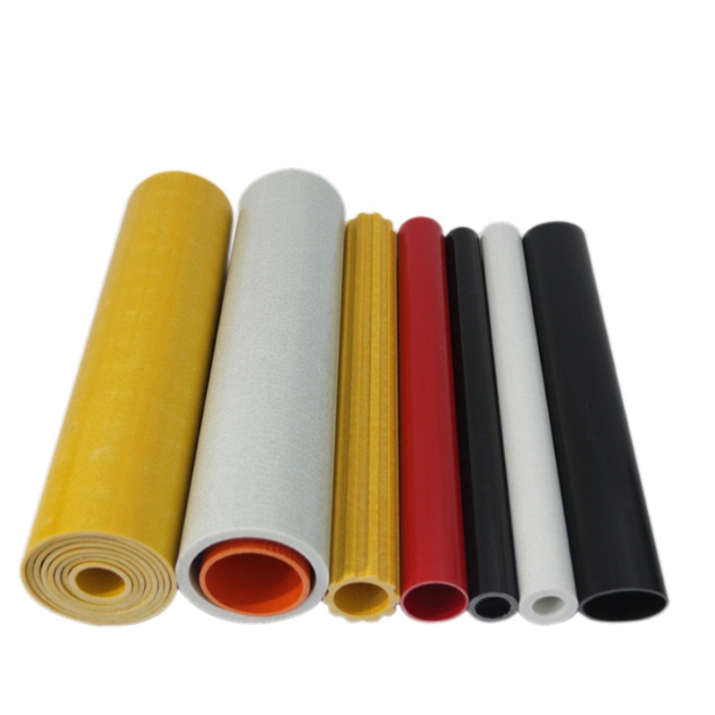 Customized Fiberglass Pultruded Profile Fiber Tube Circular Fence Support Frame Manufacturer Oemodm Fiberglass Support Frame