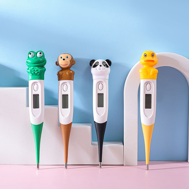 Cartoon electronic soft head thermometer household human underarm digital thermometer children household medical thermometer