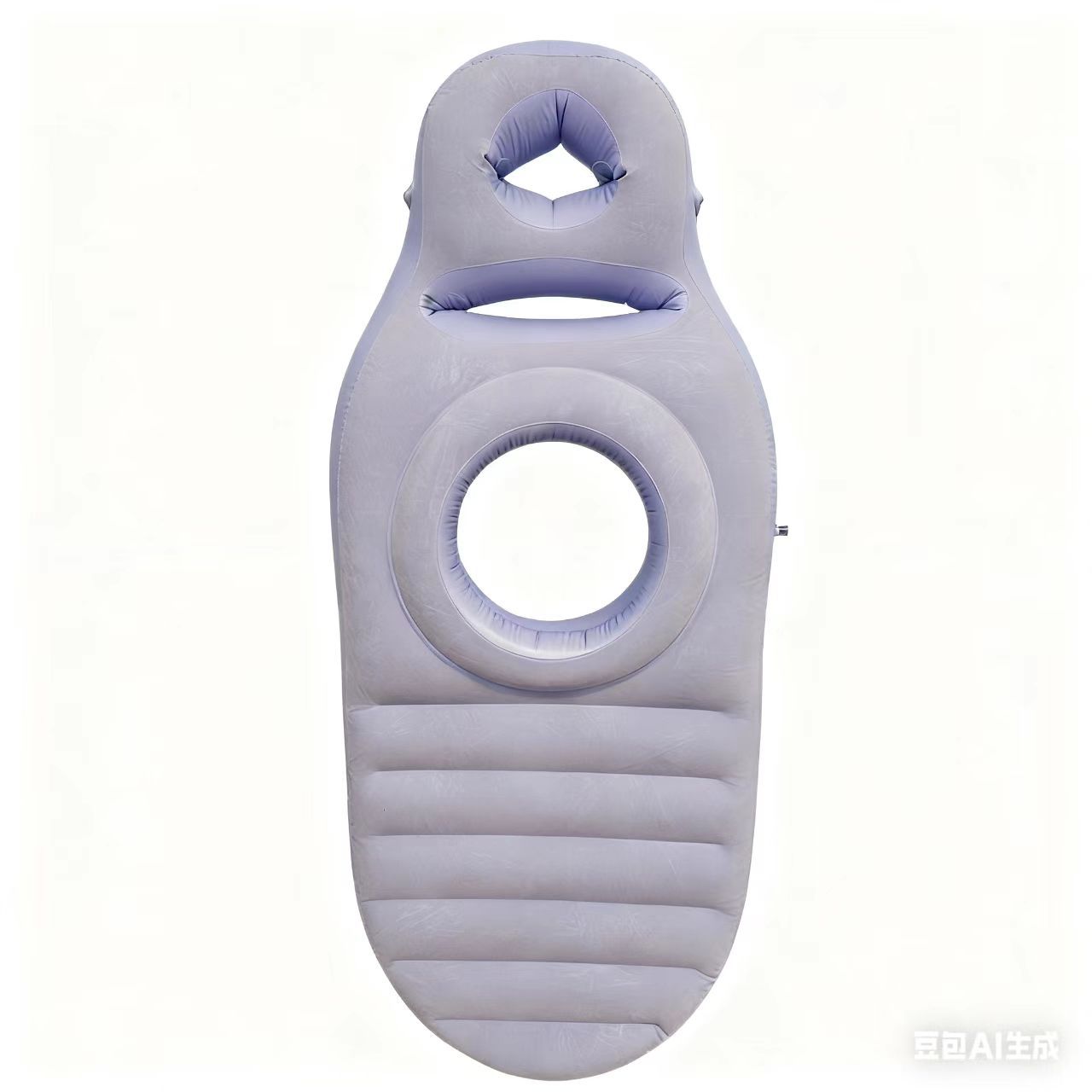 In-Stock Pvc Eco-Friendly Maternity Mattress Inflatable Maternity Bed with Flocking, Built-In Air Pump for Automatic Inflation/Deflation