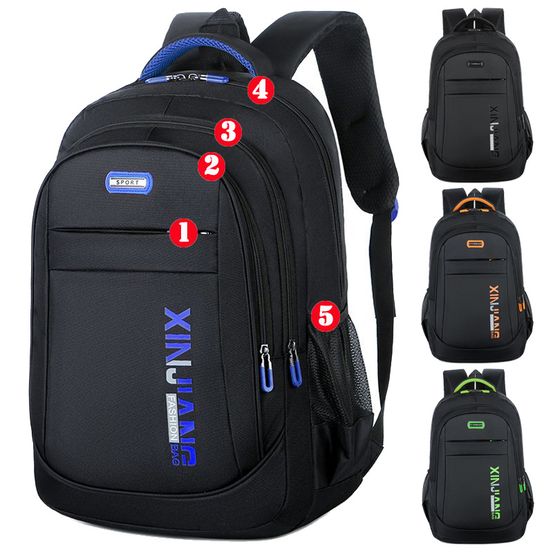 Кросс-бордерный оптовый рюкзак для отдыха, путешествий, для студентов старших и младших классов, компьютерный школьный рюкзак, модный тренд для мужчин и женщин