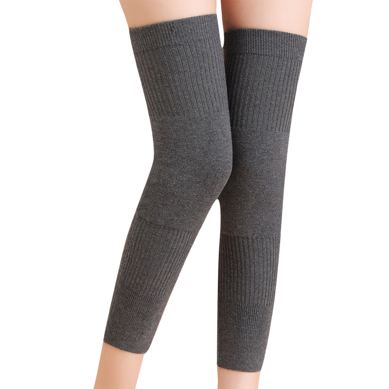 Four-Season Knee Protection Sleeves to Keep Old Cold Legs Warm for Men and Women, Special Cold-Proof Cashmere Leggings for the Elderly, Long Sleeves