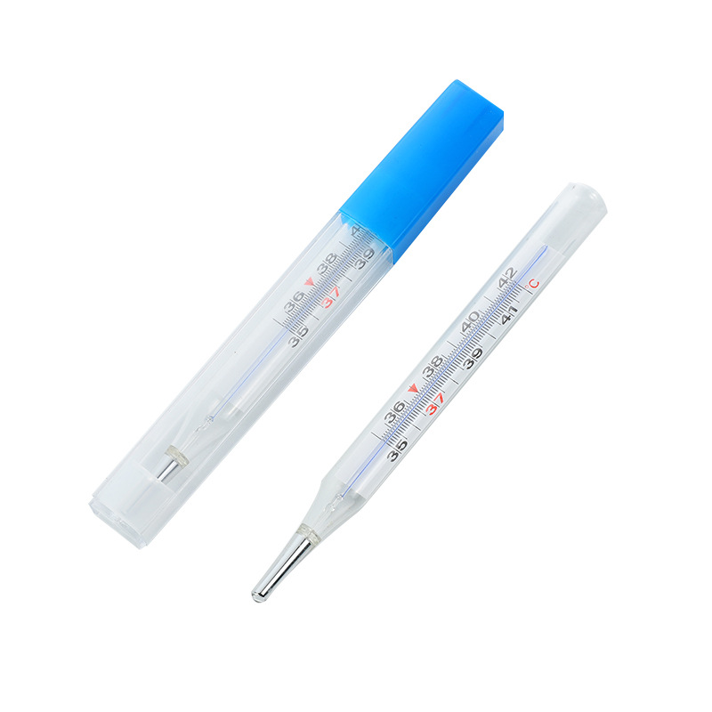 Mercury-free Glass Thermometer Without Anhydrous Silver Large Scale Thermometer Internal Standard Thermometer Foreign Trade Thermometer
