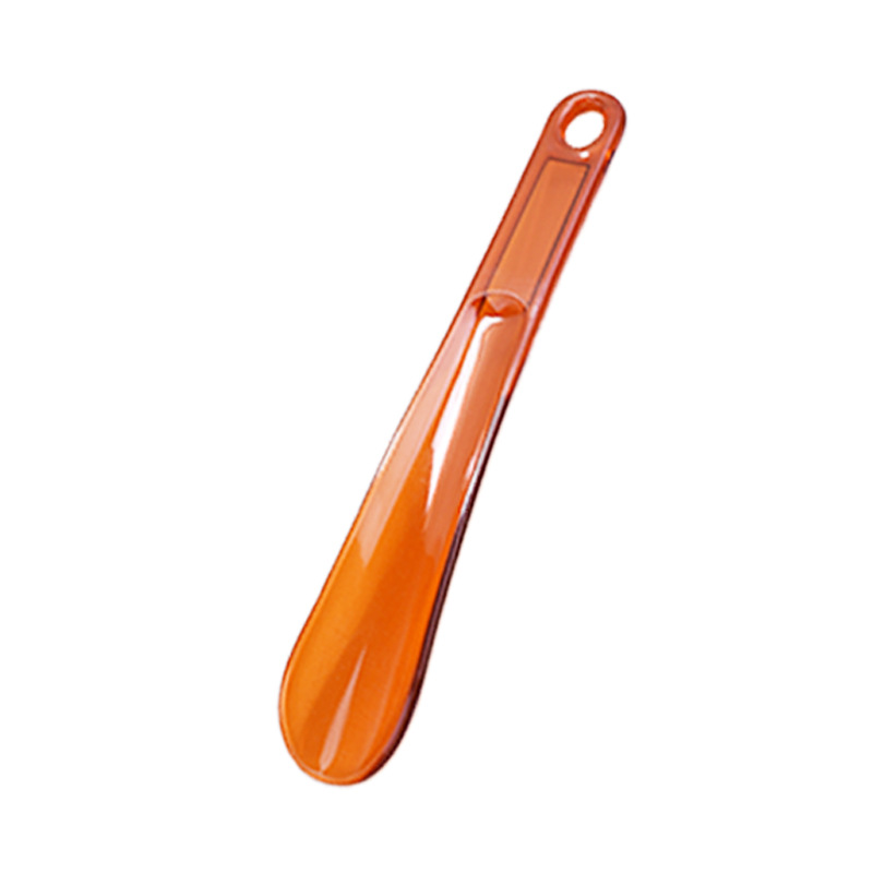 Factory Direct Sale Plastic Shoehorn 23cm Long Portable Easy Storage Shoe Helper
