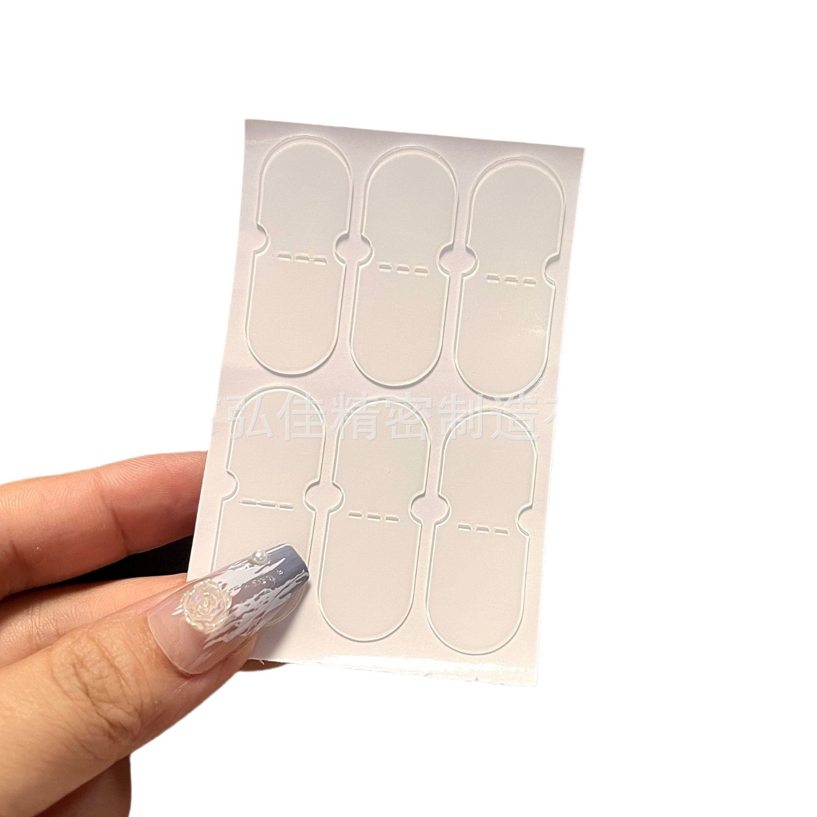 Transparent Dotted Line Elf Ear Patch, Skin-Friendly, High-Viscosity, Good Support, Good Douyin Hot Model, Wholesale Invisible