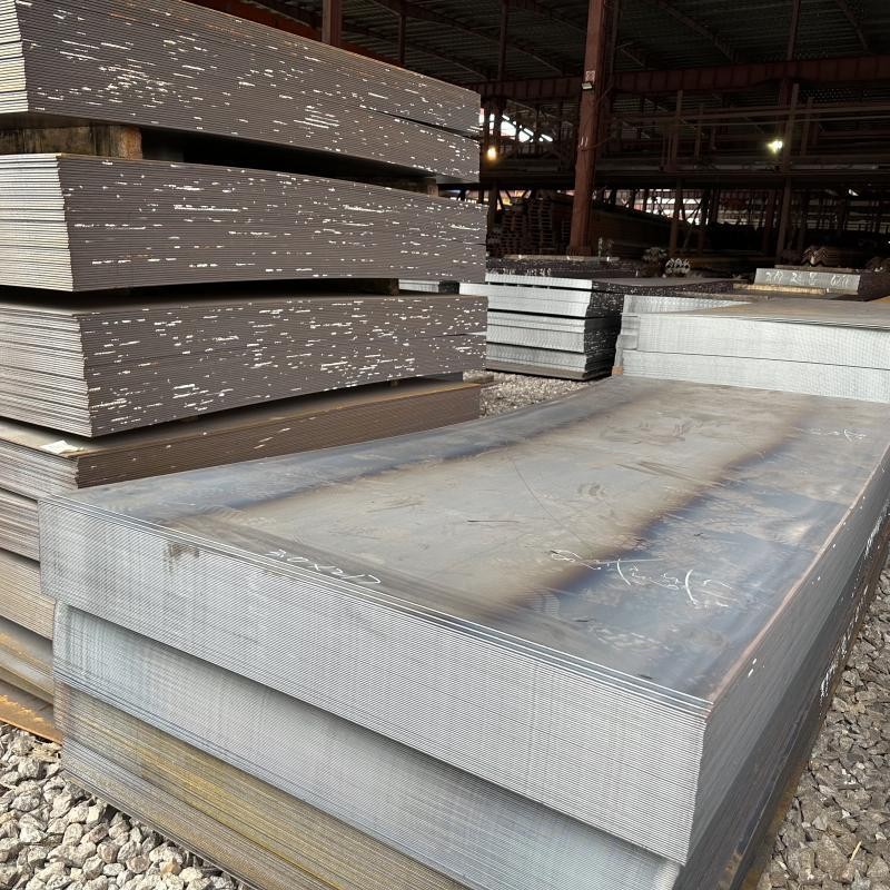 Wear-Resistant Steel Plate, High-Strength, High-Hardness Steel Plate, Hot-Rolled Q235B65Mn Thick Plate, Galvanized Ordinary Plate, High-Manganese Hot-Rolled in Stock