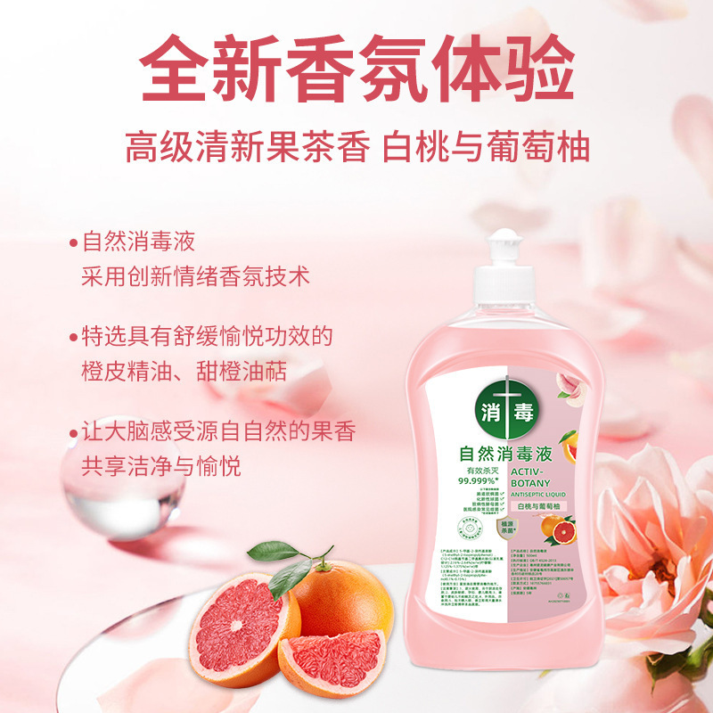 Household Natural Disinfectant Household Surface Disinfection Cleaning Liquid Kitchen Bathroom Disinfectant Shoe Cleaning and Sterilization