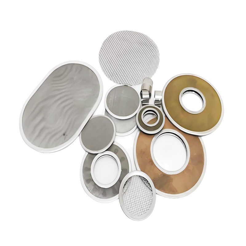 Filter Mesh 304 Stainless Steel Edge Screen Filter 316 Round Stamped Sheet Mesh Metal High-Precision Screen Sheet
