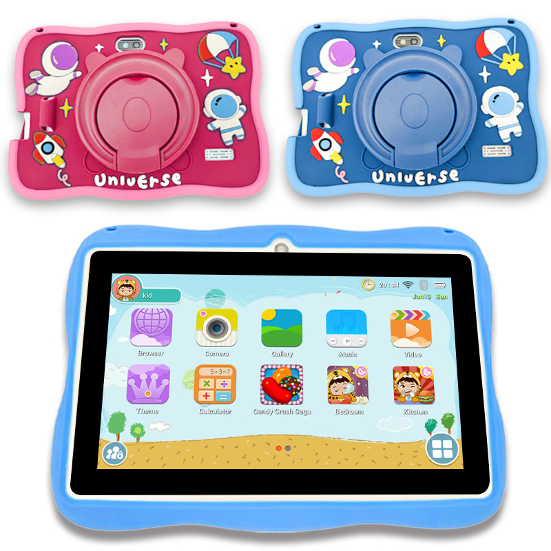 Новый в наличии оптовый 7 дюймовый wifi андроид планшет обучающий тьютор с IWAWA детским планшетом