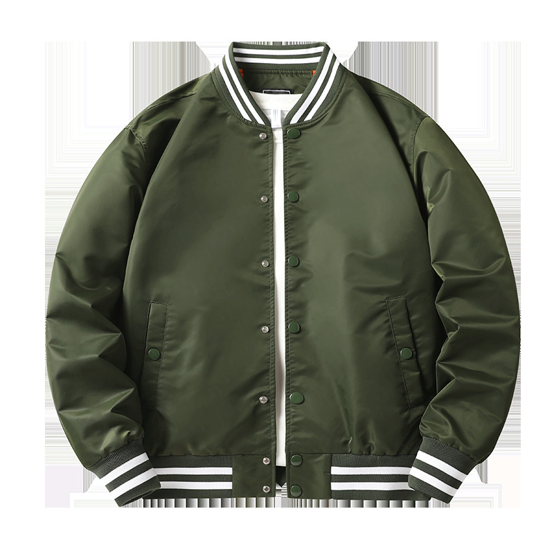 Customized Baseball Uniform for Men, Spring & Fall American Bomber Jacket, Same Style for Men and Women, Couple Jacket, Ins Trendy Workwear Processing