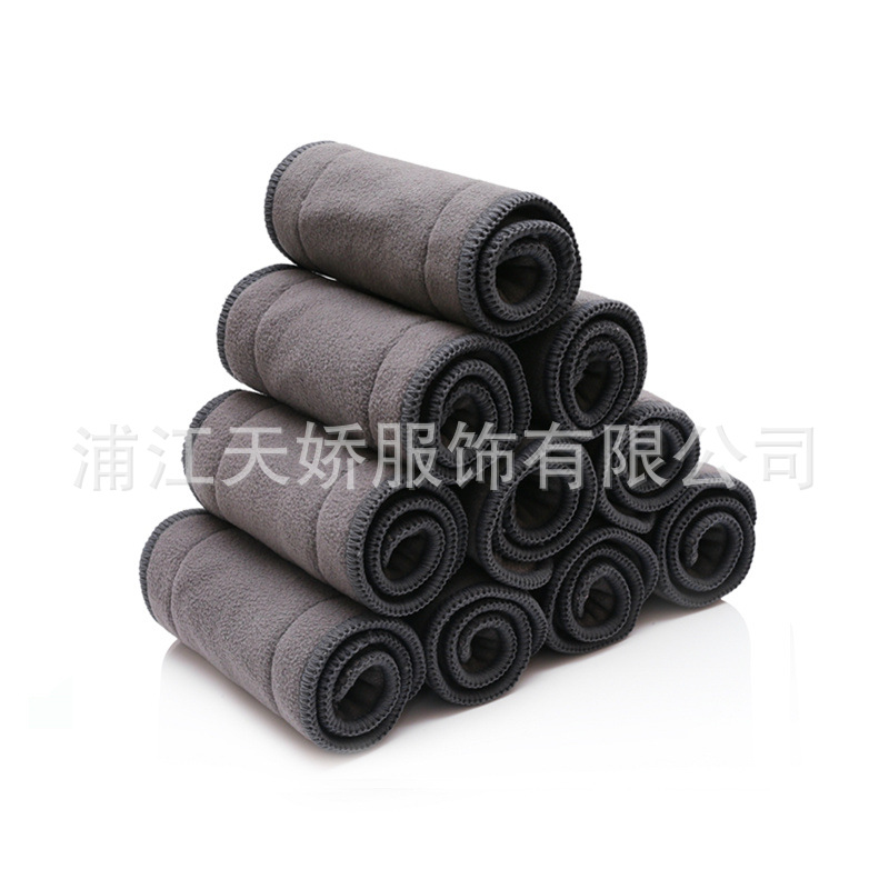 Factory off-the-shelf baby cloth diaper pad washable diaper reusable enhanced absorption