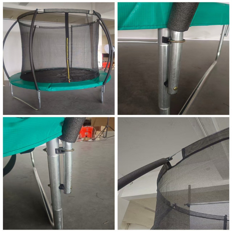 Lantern Style Trampoline, Different Sizes, Factory Direct Sales, Stable Outdoor Trampoline, Square Trampoline, Household Indoor Toys