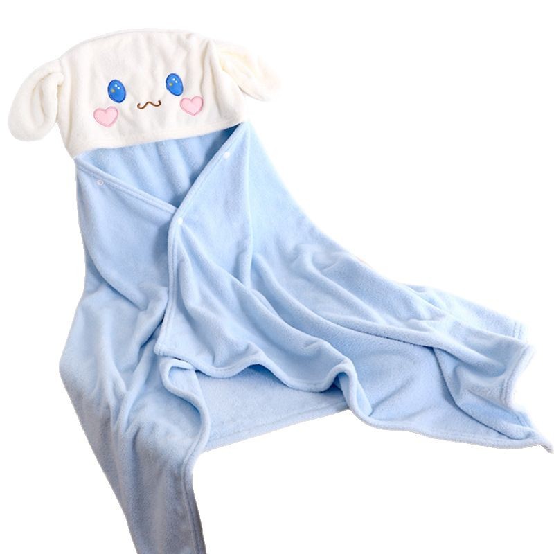Wholesale Cloak Cloak Bath Towel Thickened Cloak Children Baby Bathrobe Cartoon Baby Bath Towel Absorbent Hair-free Generation