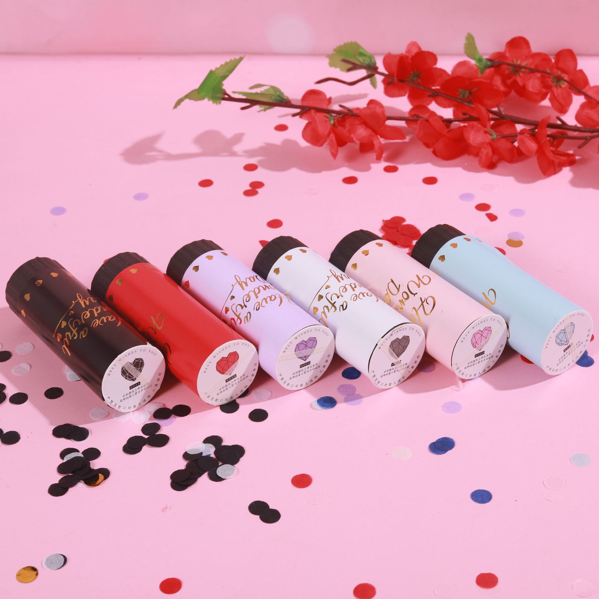 Hand-Twisted Firecracker Tube Spring Festive Mini Christmas Handheld Party Small 11cm Factory Firecrackers Direct Sale in Stock