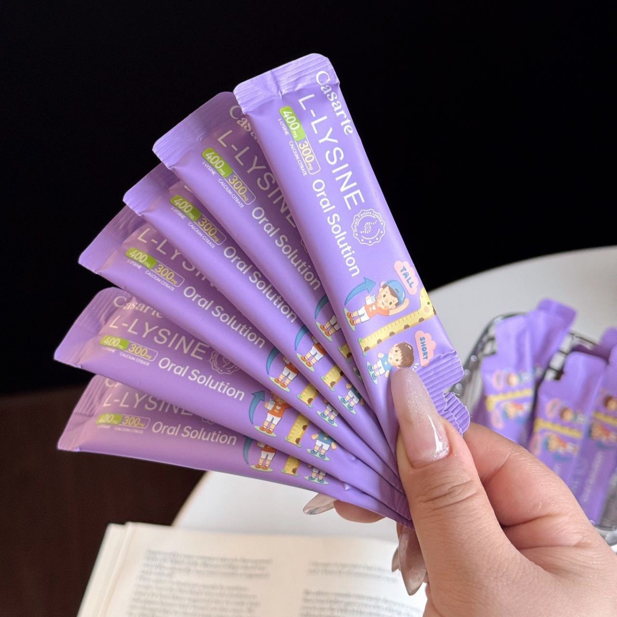 ·Lysine Oral Liquid for Kidsren and Adolescents Is Individually Packaged and Easy to Carry, and Supports Drop Shipping