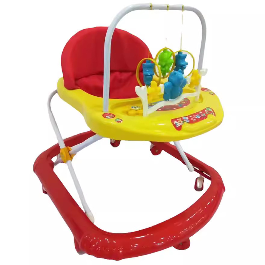 New Baby Baby Baby Baby U-shaped Walking Car Assistant Walking Car Anti-rollover Multifunctional Folding Car