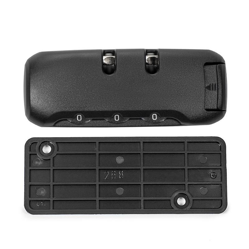 In stock wholesale deodorant bag storage bag password lock fixed lock zipper lock ABS trolley case backpack password lock