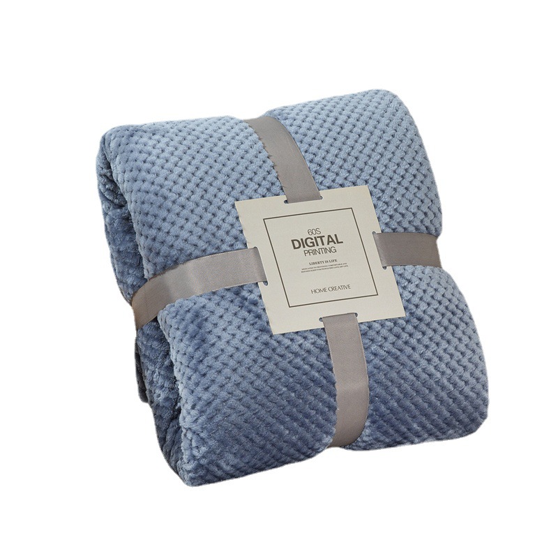 Blanket Blanket Mesh Coral Fleece Blanket Lunch Break Blanket Sofa Blanket Winter Flannel Pineapple Blanket Cross-border Blanket