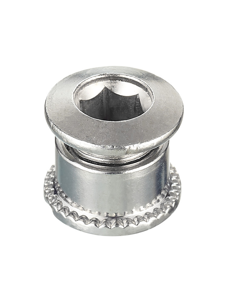 Mountain Bike Road Bike Chainring Pins Fixed Gear Folding Bike Steel Single Chainring Fixing Screws Locking Pins