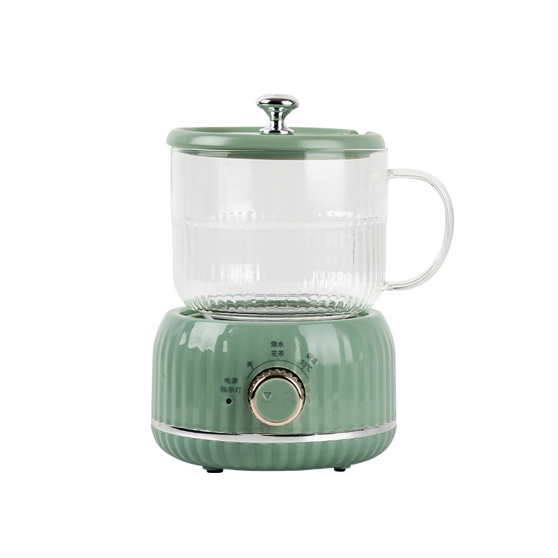 Household Glass Kettle, Mini Tea Brewing and Stewing All-In-One Constant Temperature Kettle, Small One-Person Fully Automatic Health-Preserving Kettle