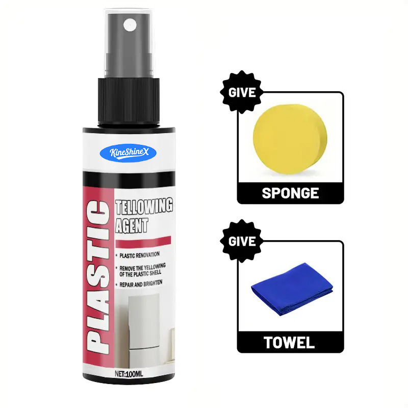 Kineshinex Plastic Yellow Remover Air Conditioner Panel Yellowing Whitening Artifact Lampshade Shell Yellowing Renovation Agent