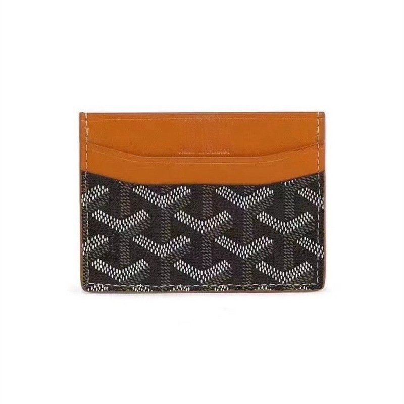 European and American Big-Name Logo 2024 Men's and Women's Wallet Short Universal Ultra-Thin Fashion New Printed Card Holder Internet Celebrity Export