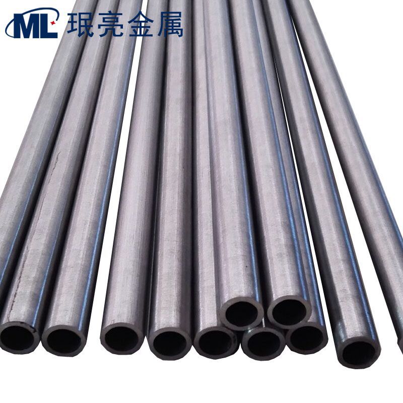 Baoji Spot Hot-Selling New Deep Hole Drilling Thick-Walled Tc4 Titanium Seamless Tube Ultrasonic Titanium Tube Can Be Manufactured with Zero Cuts