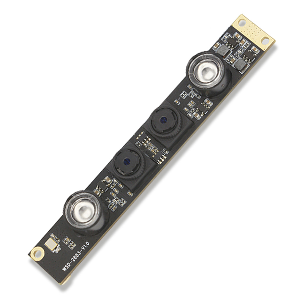 Ar0230+Ov2735 USB Dual Camera 2 Million Pixels Wide Dynamic Low Illumination Surveillance Camera Module