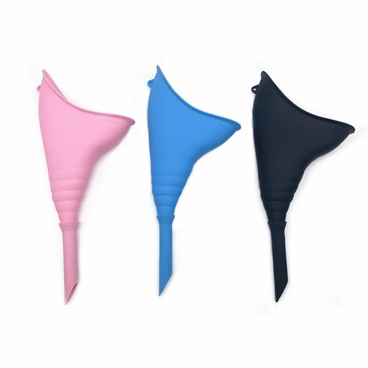 Cross-border Hot Selling Silicone Women Stand-up Urinal Outdoor Urinal Silicone Urinary Artifact Set