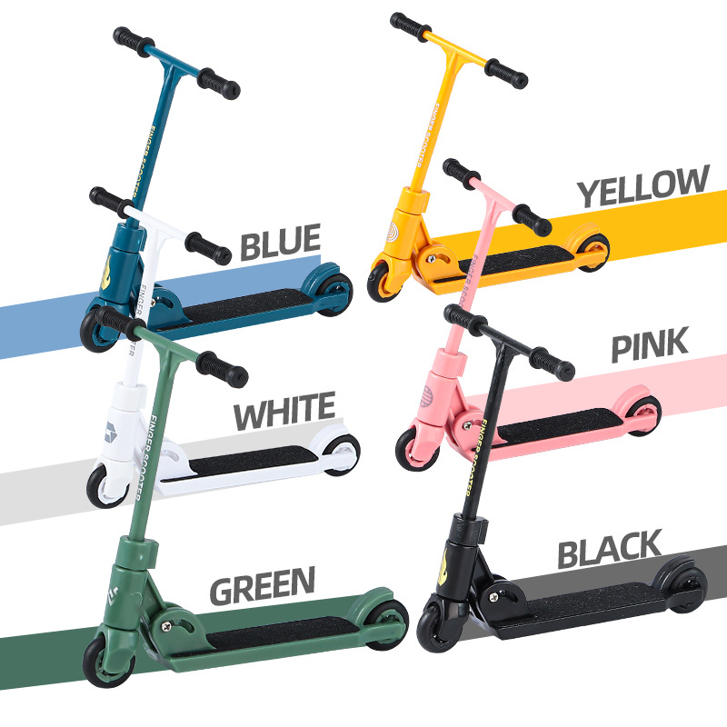 New finger scooter children fingertip pedal vitality car creative mini desktop skateboard toy car