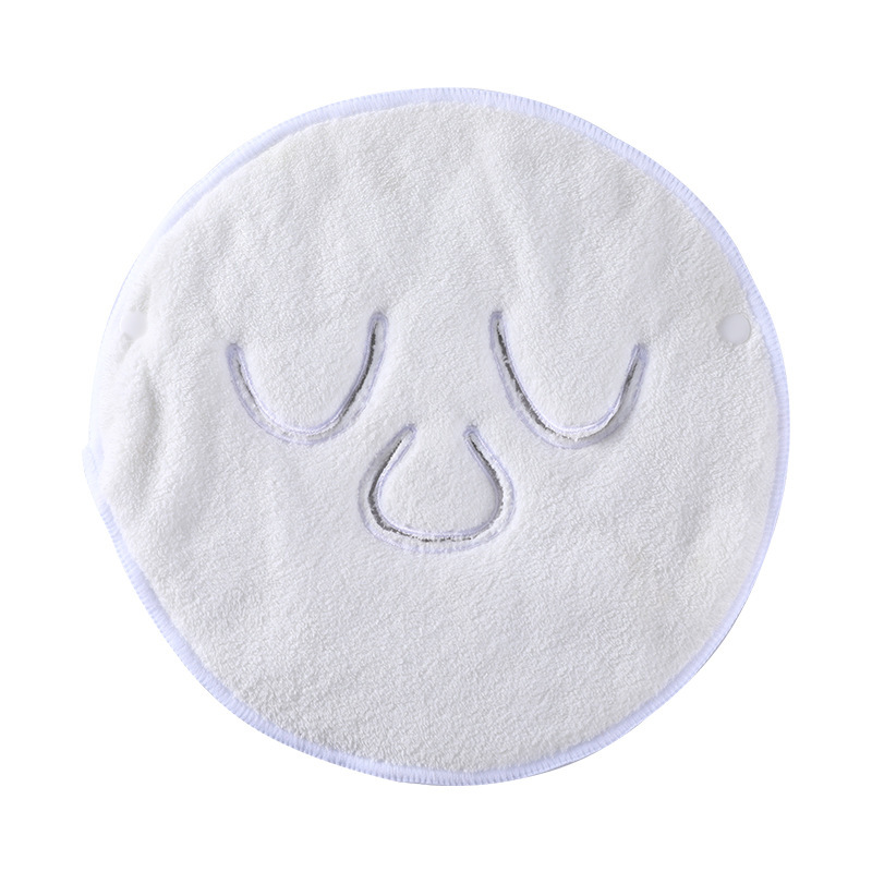 Hot Compress Towel Mask, Facial Towel, Hot Compress Facial Towel, Beauty Facial Facial Steam Heating Face Mask, Eye Mask