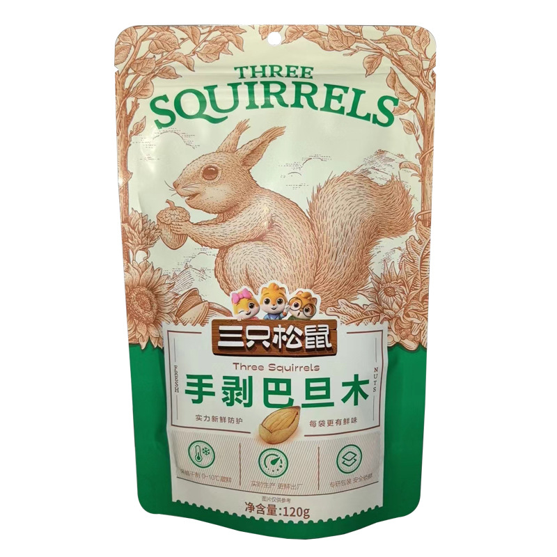 Three Squirrels Nut Snacks Macadamia Nuts Pistachios Dried Mango Snacks Cheap Large Volume Snacks Wholesale
