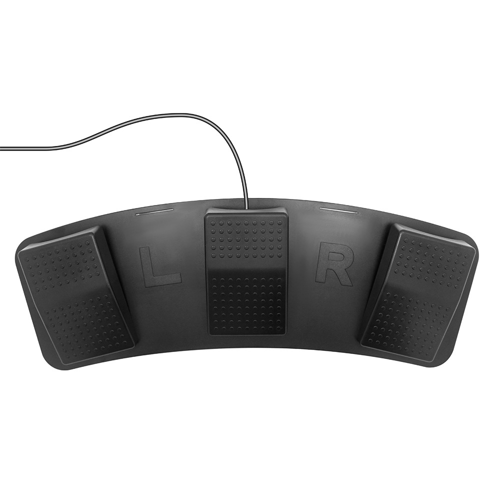 Hid USB ножной переключатель, пластиковый ножной переключатель 3-позиционный FS3-P