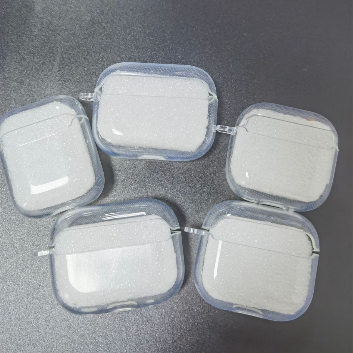 For airpods1/2/pro/3 generation/pro2/4 generation Apple TPU Bluetooth wireless earphone set material high permeability