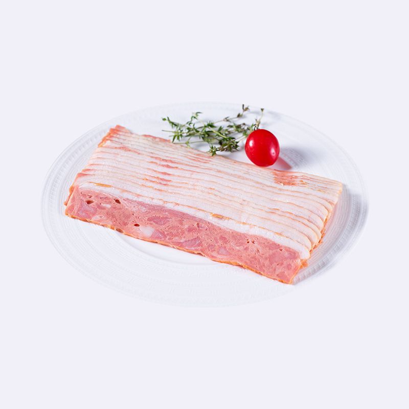 Xurui Classic Fried Bacon 200g Pizza Breakfast Home Western-Style Hand Pancake Bbq Ingredients Wholesale Barbecue