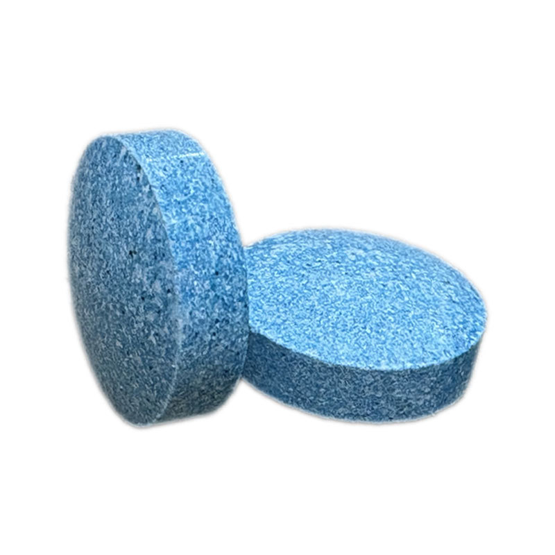 Floor Cleaning Effervescent Tablets Blue Cleaning Tablets Concentrated Solid Floor Degreaser Multi-Effect Floor Floral Fragrance Effervescent Tablets