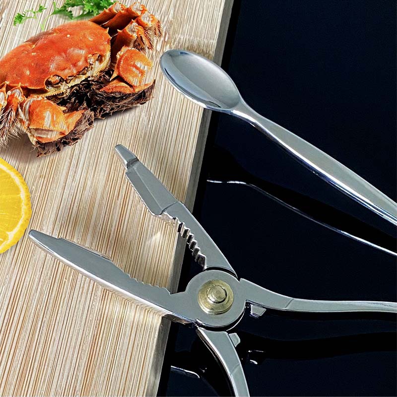 Crab Eating Tools Stainless Steel Crab Claws Special Set of 2 for Eating Crabs Crab Scissors Crab Tools Direct from Manufacturer Crab Opening Tool