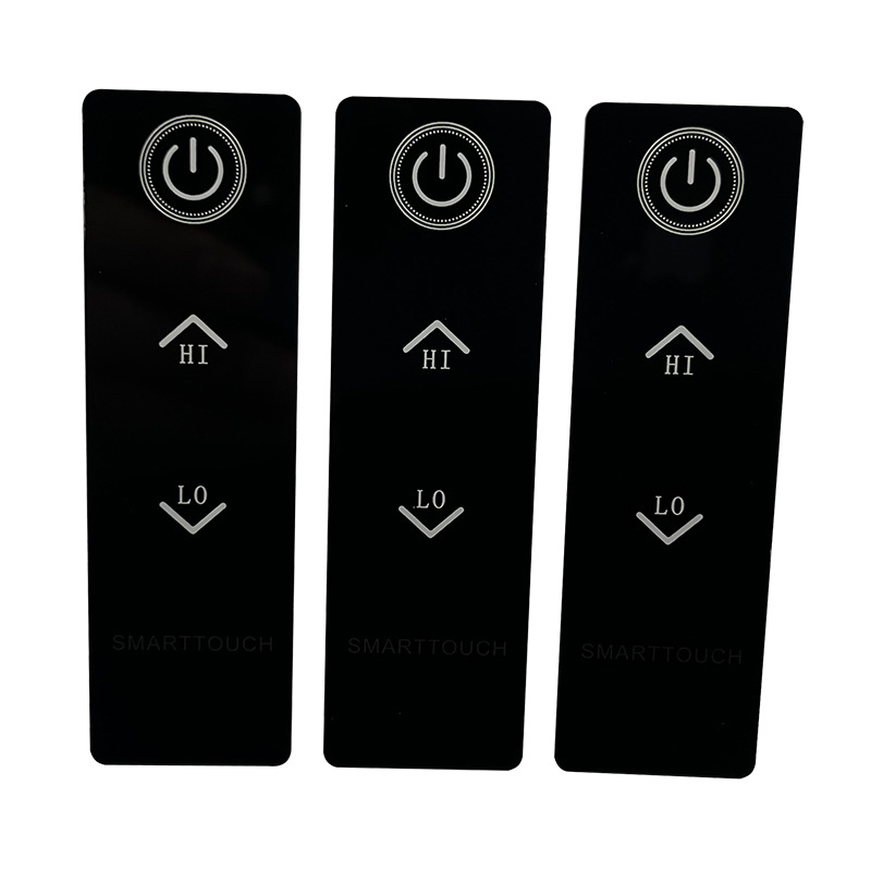 Touch Control Panel Customization Acrylic Panel Touch Control Panel Sticker Led Digital Display Small Appliance Panel