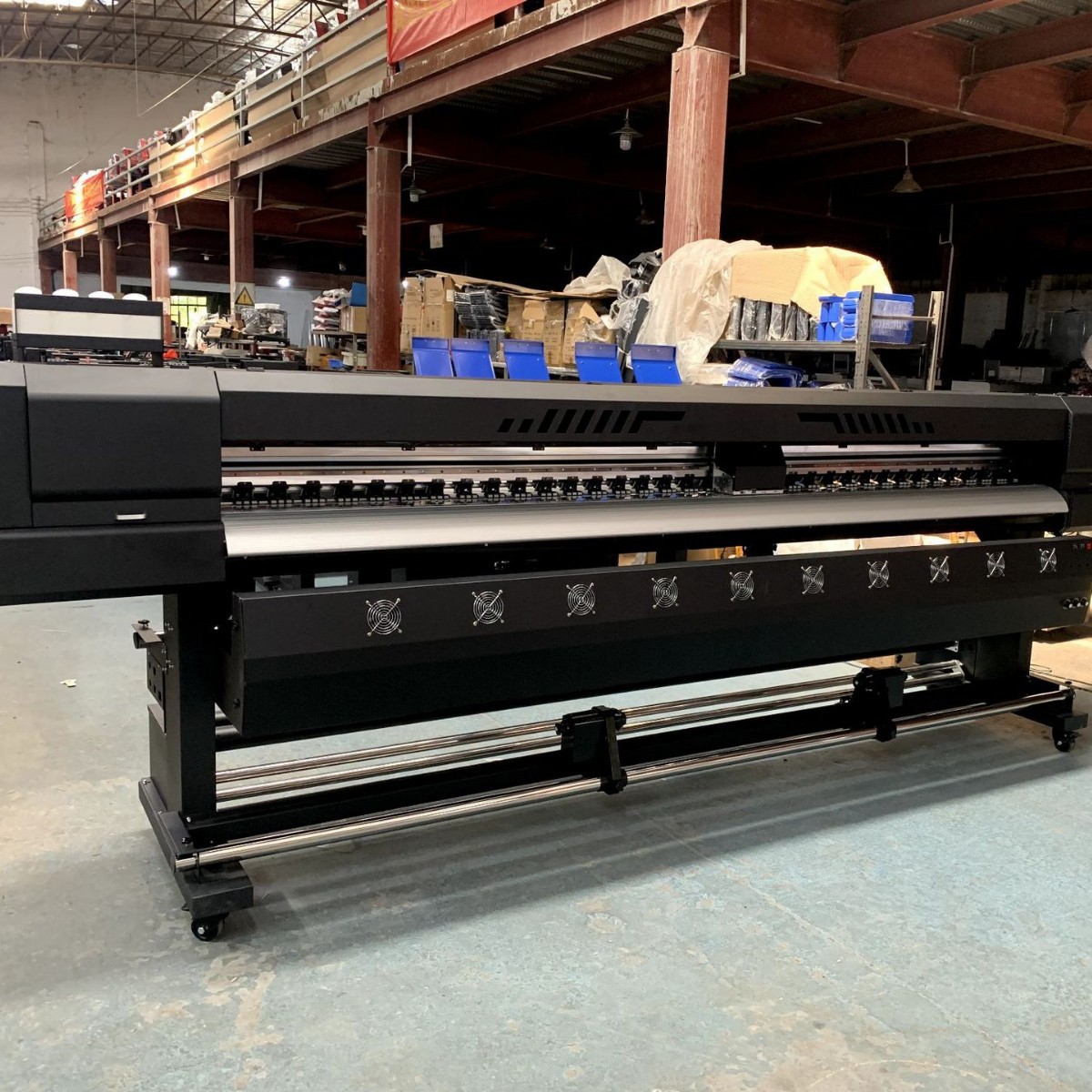 High-Speed Inkjet Photo All-In-One Outdoor Advertising Inkjet Printing Motor High-Precision Large-Format Printer