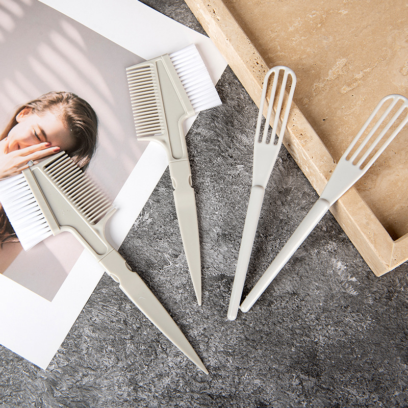 2-Section Thickened Detachable Hair Dyeing Comb Set Wholesale