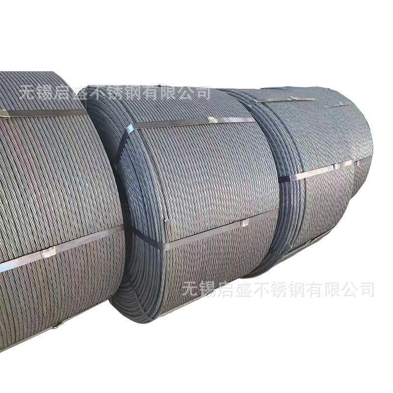 Manufacturers Spot Bridge Steel Strand 1 * 7 Unbonded Steel Strand 15.20 Steel Strand Slope Anchor Cable